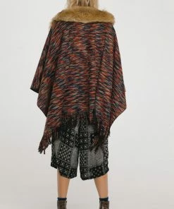 RAGA Boho Tops ON THE HUNT PONCHO