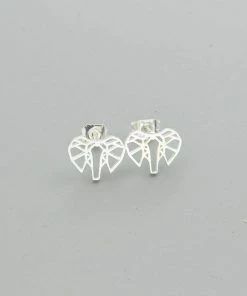 One Tribe Apparel Origami Elephant Earrings Jewelry
