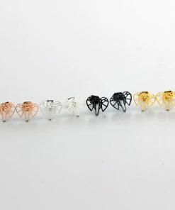 One Tribe Apparel Origami Elephant Earrings Jewelry