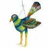 Croix Des Bouquets Home Painted Metal Hanging Bird (GC)