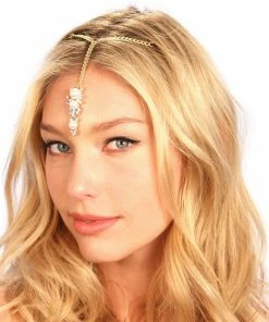 Kristin Perry Pearl Tikka Headpiece