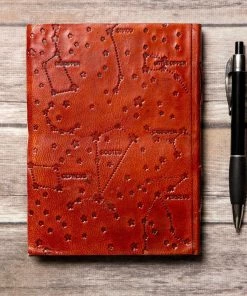 Soothi Accessories Pisces Zodiac Handmade Leather Journal