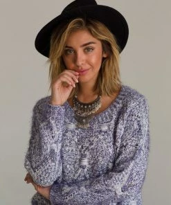 RAGA POLAR FRONT SWEATER Boho Tops