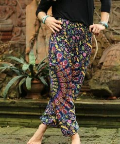 Napat Pollock Red Chakra Mandala Pants