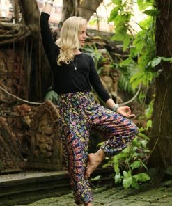 Napat Pollock Red Chakra Mandala Pants