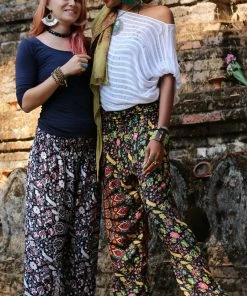 Napat Pollock Red Chakra Mandala Pants