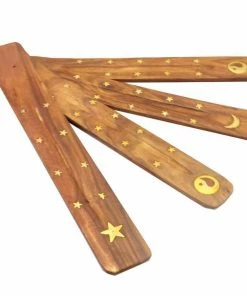 One Tribe Apparel Premium Carved Wooden Traditional Incense Holder