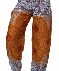 Napat Pumpkin Spice Honey Hive Harem Pants