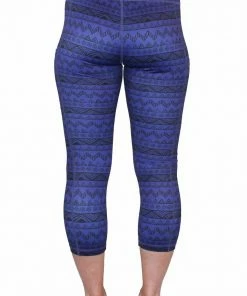 Belcorva Purple Tribal - Pocket Tights