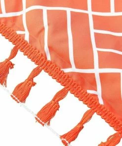 One Tribe Apparel Rainbow Geometric Yoga Beach Towel & Mat