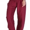 Napat Red Solid Harem Pants