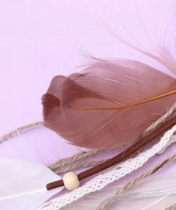 One Tribe Apparel Romantic Dreamcatcher Feather Wall Hanging