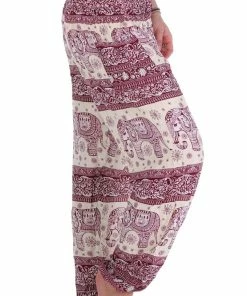 Napat Rouge Classic Elephant Harem Pants