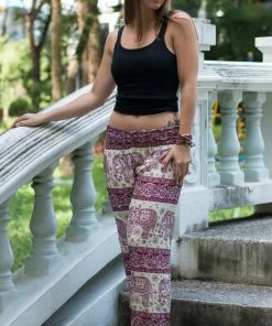 Napat Rouge Classic Elephant Harem Pants