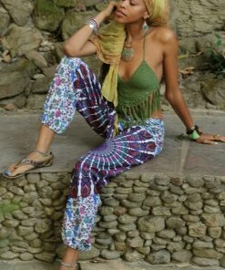 Napat Sacred Blue Chakra Mandala Pants