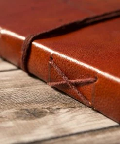 Soothi Sagittarius Zodiac Handmade Leather Journal