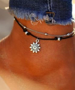 One Tribe Apparel Jewelry Sand & Sun Beaded Boho Anklet