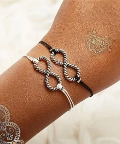 17KM Official Store See The World Stacking Bracelets Set