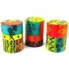 Nobunto Set Of Three Boxed Hand-Painted Candles - Matuko Design (GC) 1 Nobunto Set Of Three Boxed Hand-Painted Candles - Matuko Design (GC)