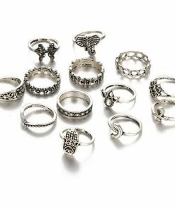 17KM Official Store Jewelry Silver Constellation Ring