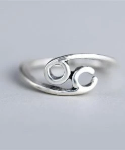 17KM Official Store Jewelry Silver Constellation Ring