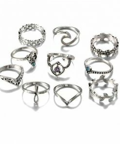 17KM Official Store Jewelry Silver Constellation Ring