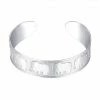 One Tribe Apparel Silver Elephant Adjustable Charm Bangle Jewelry