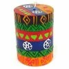 Nobunto Single Boxed Hand-Painted Pillar Candle - Shahida Design (GC) Candles