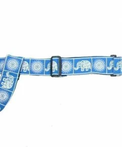 Offbeat Sky Blue Elephant Yoga Mat Strap Boho Clothing