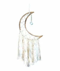 DZI (Meditation) Small Moon Dream Catcher (GC)