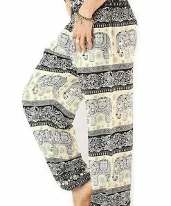 Napat Smoke Gray Classic Elephant Pants