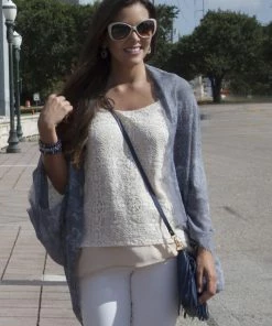 ClaudiaG Collection Spring Suit -Denim Blue