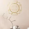 Aido Life Store Home Sri Yantra Wall Decal - Boho Wall Sticker