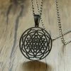 Mprainbow Official Store Blessed Meditation Sri Yantra Symbol Necklace 2 Mprainbow Official Store Blessed Meditation Sri Yantra Symbol Necklace