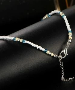 One Tribe Apparel Starfish & Seashells Boho Anklet