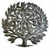 Croix Des Bouquets Steel Drum Art - Lovers Heart 24 Inch Tree Of Life (GC) Home