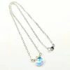 Lexi Butler Designs Sterling Silver Wire Wrapped Crystal Briolette Drop Necklace Jewelry