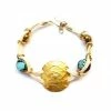 MINU Jewels Jewelry Suede Disc Bracelet