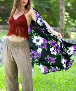 Napat Tan Solid Harem Pants