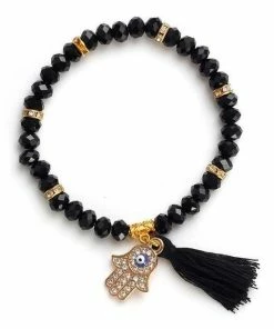 EVIL EYE Official Store Tassel Beads Bracelet In 8 Colors Jewelry