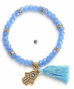 EVIL EYE Official Store Tassel Beads Bracelet In 8 Colors Jewelry