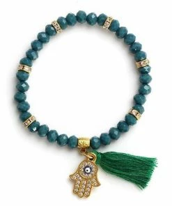EVIL EYE Official Store Tassel Beads Bracelet In 8 Colors Jewelry