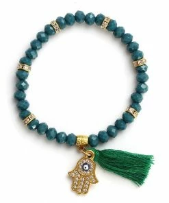 EVIL EYE Official Store Tassel Beads Bracelet In 8 Colors Jewelry
