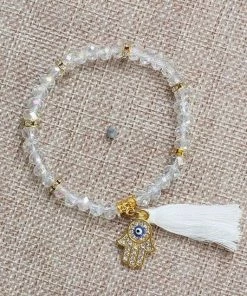 EVIL EYE Official Store Tassel Beads Bracelet In 8 Colors Jewelry