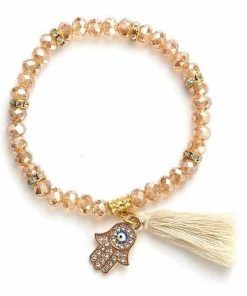 EVIL EYE Official Store Tassel Beads Bracelet In 8 Colors Jewelry