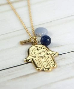 ClaudiaG Collection Jewelry The Hand Necklace