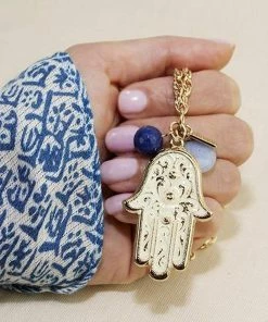 ClaudiaG Collection Jewelry The Hand Necklace