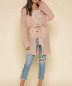 RAGA Tia Belted Sweater Boho Tops