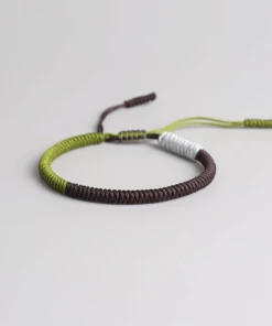 AMIU Handmade Store Two Toned Tibetan Rope Bracelets Jewelry