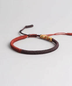 AMIU Handmade Store Two Toned Tibetan Rope Bracelets Jewelry